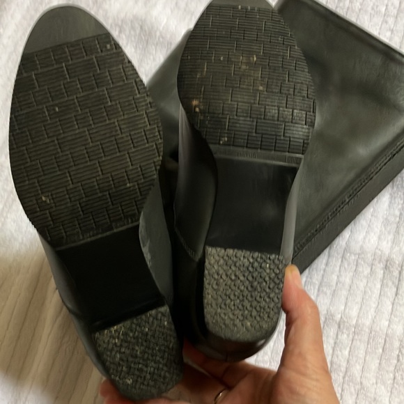 Regence gray leather boots - Picture 6 of 9